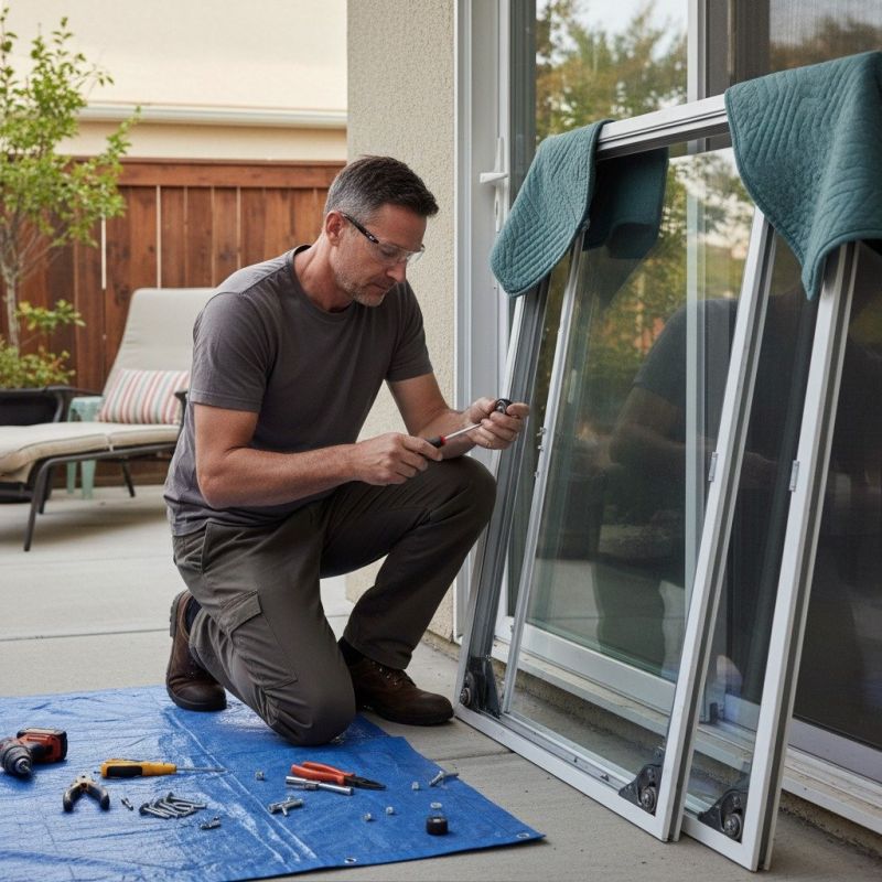 Door Track Repair Service in Olathe, KS