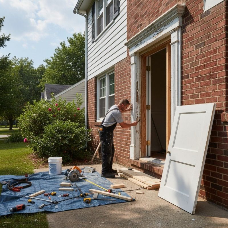 Exterior Door Repair in Conroe, TX