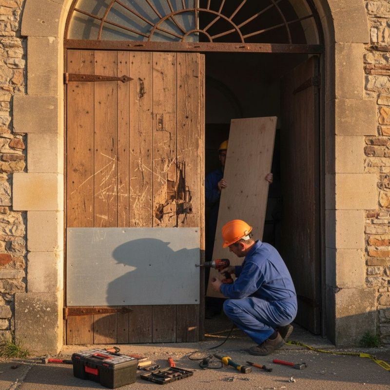 Rotting Door Repair in Conroe, TX