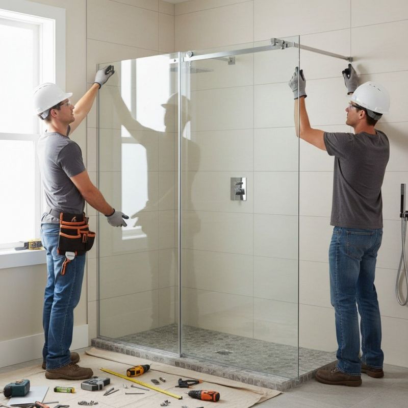 Shower Door Installation in Wilmington, NC