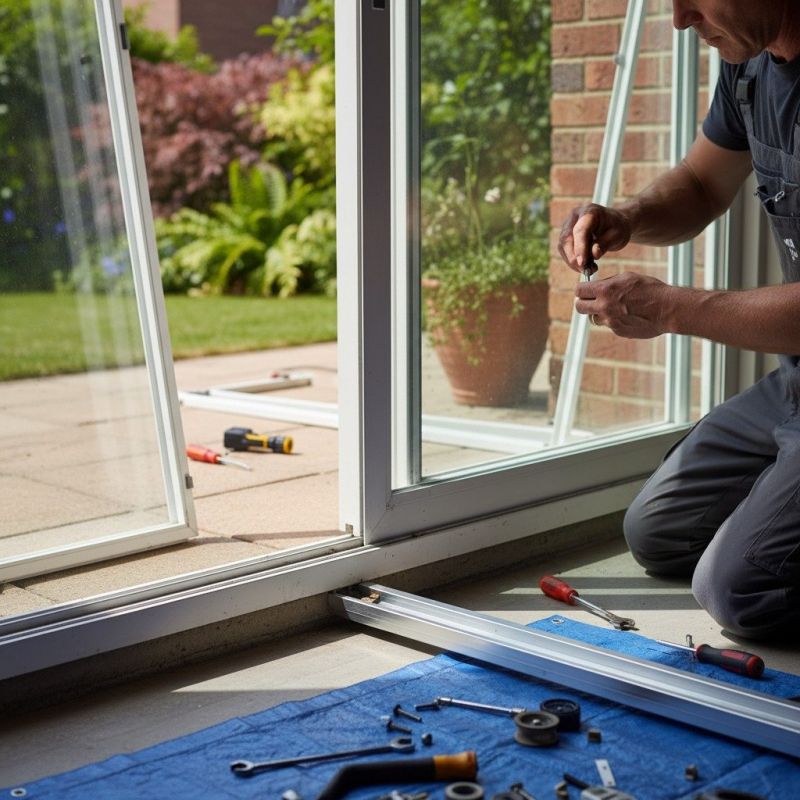 Sliding Door Track Repair in Conroe, TX